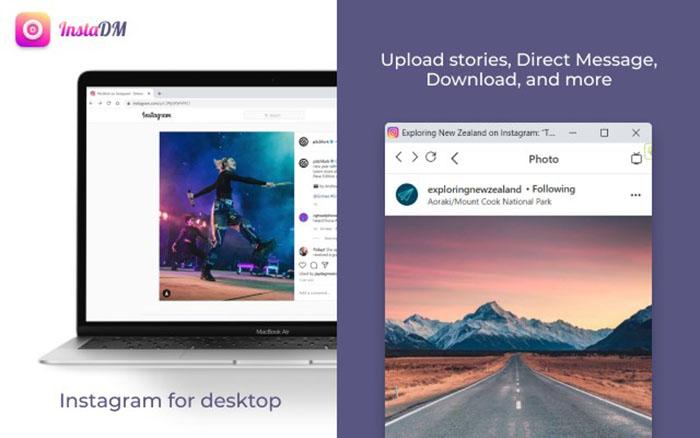Desktop client for Instagram