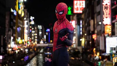 efecto comic photoshop spiderman