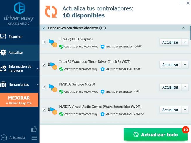Driver Del Computer Descargar e instalar todos los drivers del PC con Driver Easy