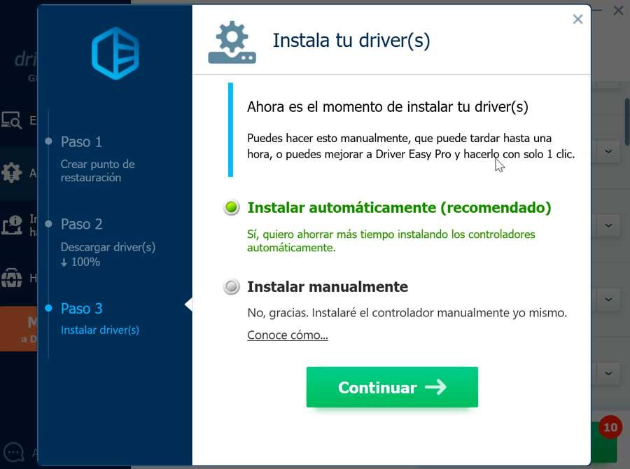 Driver Easy crear instalar drivers