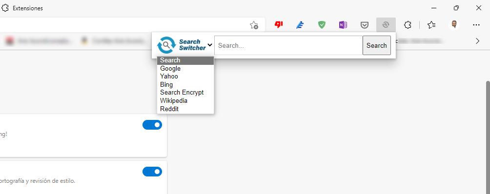 Search Switcher