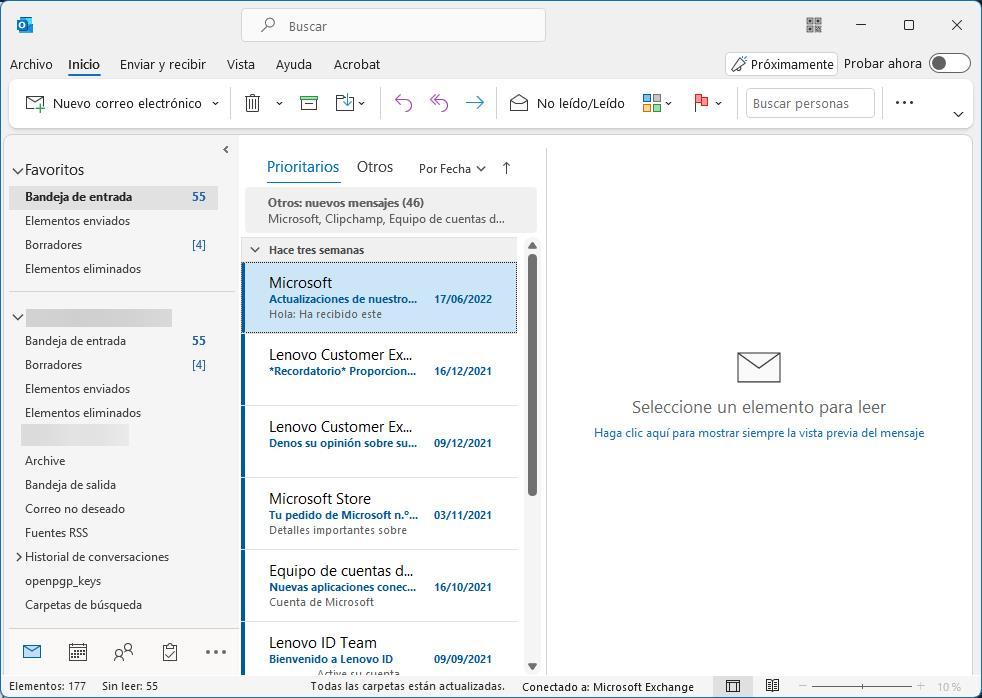 Outlook v systému Windows 11
