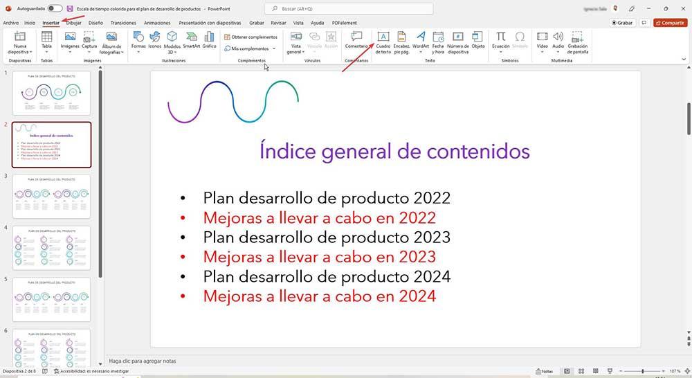 Index PowerPoint