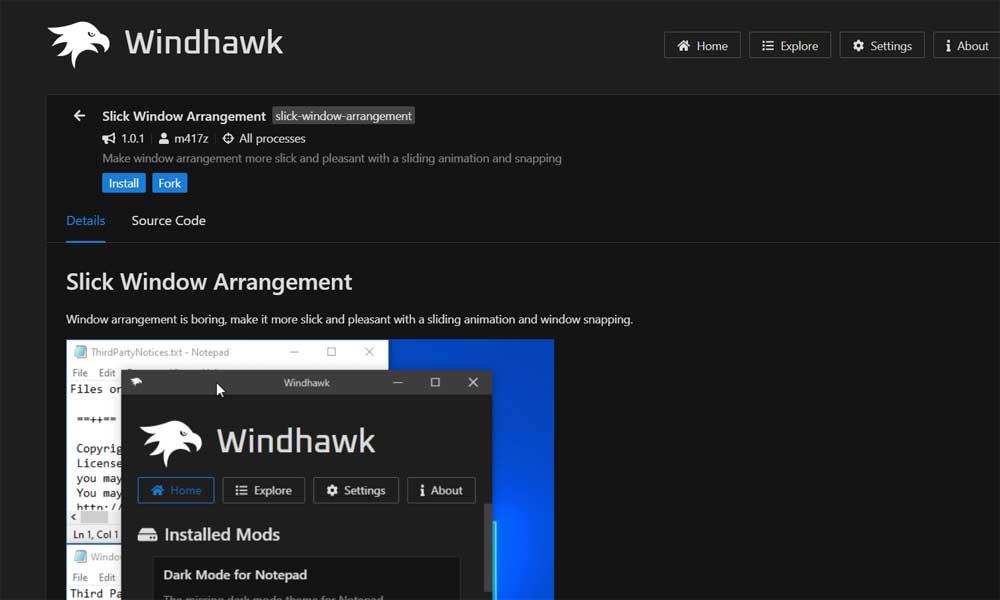 instalar mods windhawk