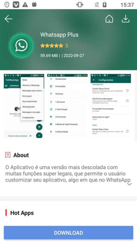 Cinco razones para no descargar WhatsApp Plus
