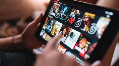 Netflix en una tablet