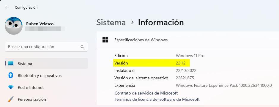 Windows 11 22H2 2022