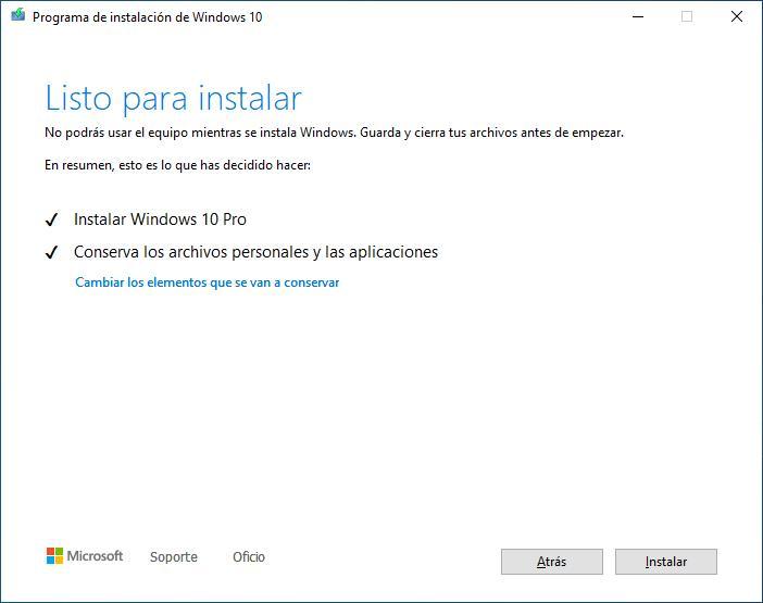 Reinstalar Windows desde ISO