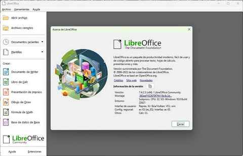 Así es LibreOffice 7.4, el pack gratuito de ofimática para Windows, Mac,  Linux y móviles