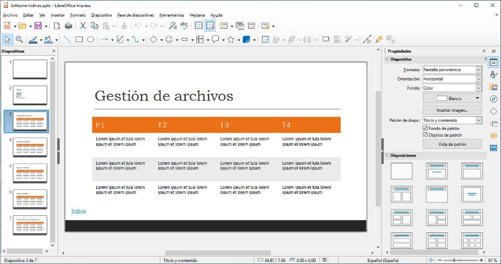 Abrir PowerPoint con LibreOffice