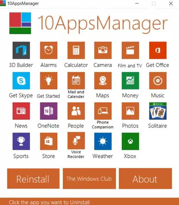 aplicaciones Windows