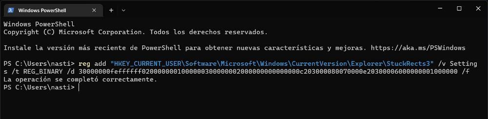 mover barra de tareas Windows