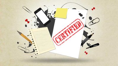 documento certificado