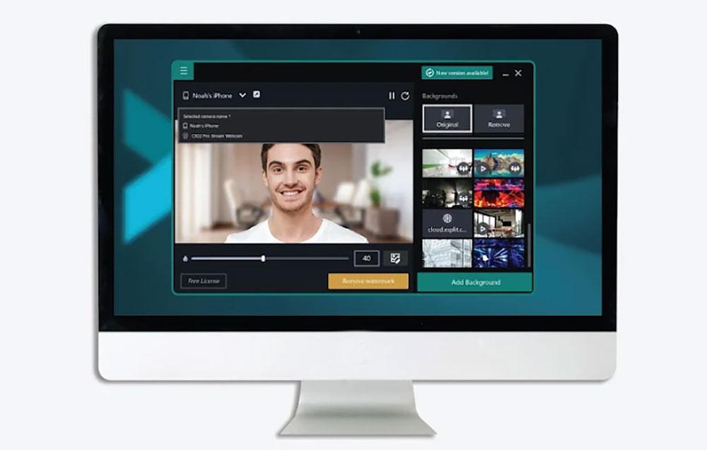 XSplit Connect: Webcam