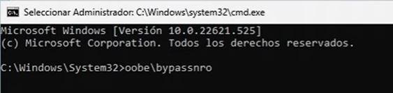 bypassnro Windows 11