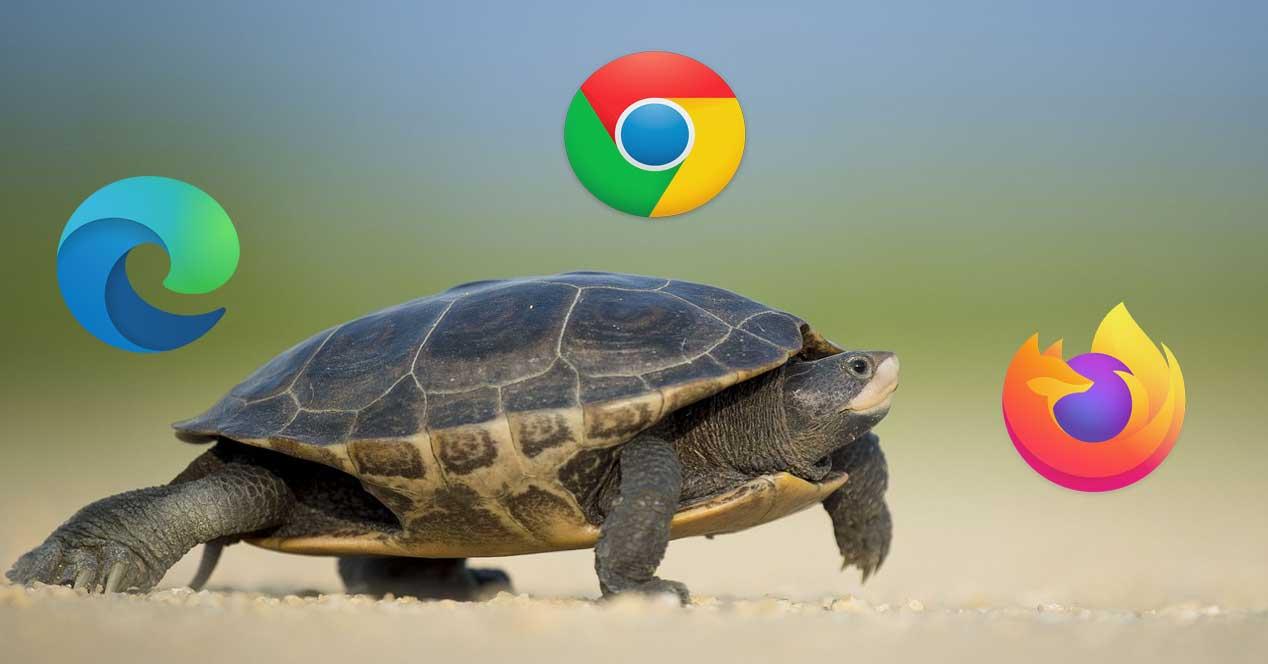 lento navegador