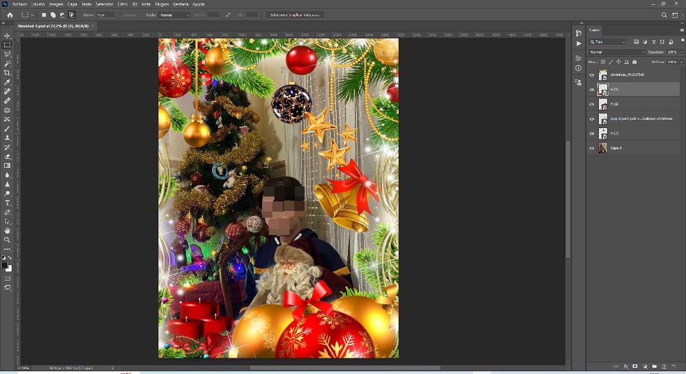 Photoshop Navidad