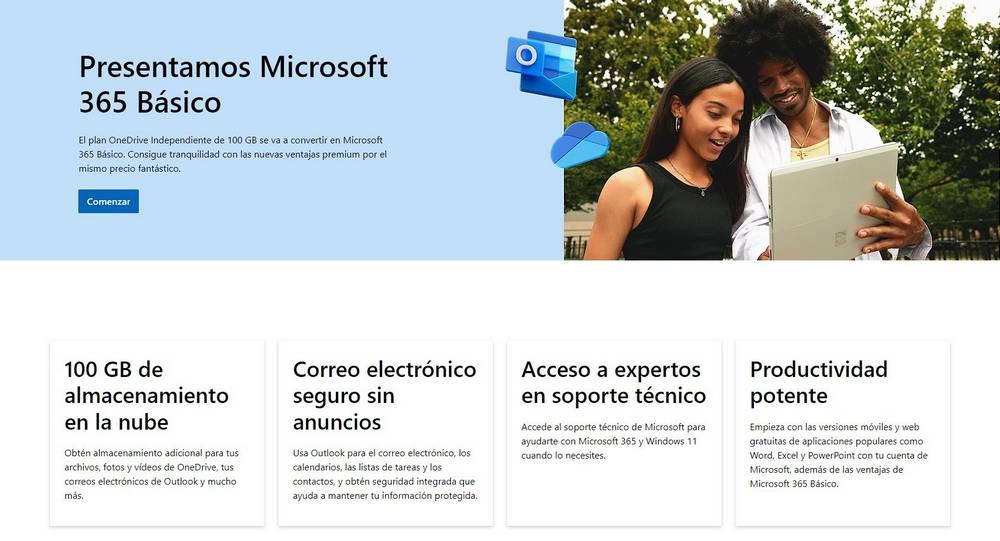 Microsoft 365 Basic Plan