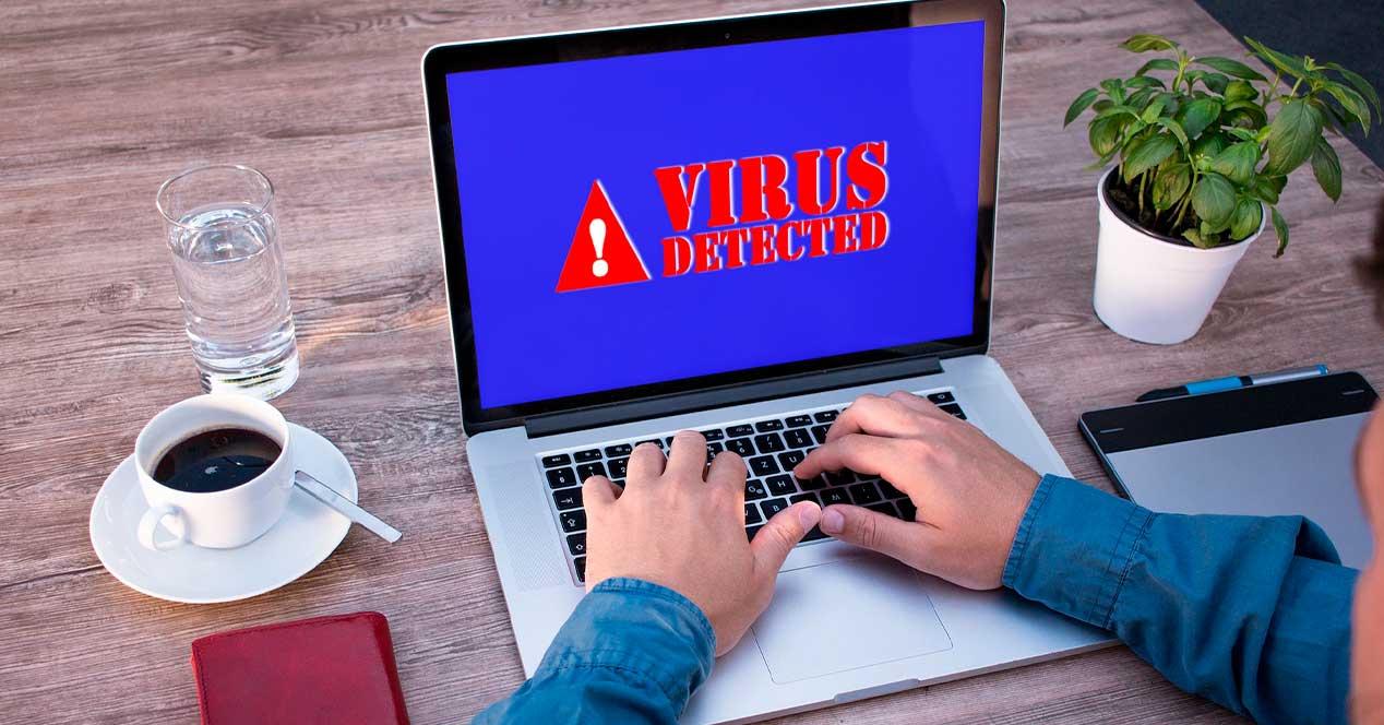 Virus detectado malware