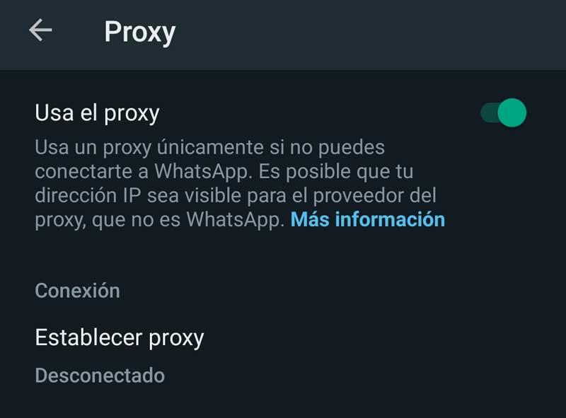 proxy whatsapp
