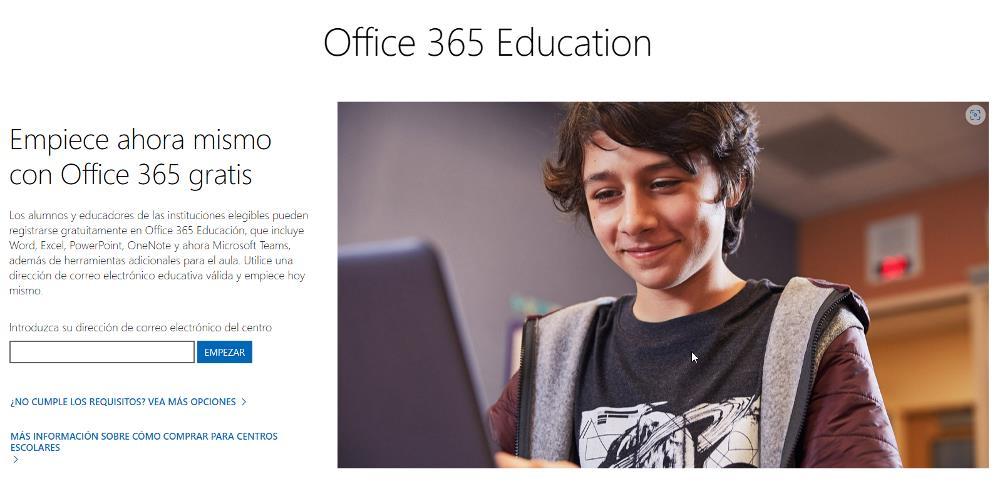 Microsoft Office 365 gratis estudiantes