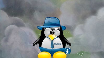 Linux Tux Fedora