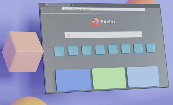 Arte Firefox en 3D