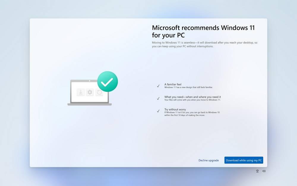 Asistente actualizar Windows 10 a Windows 11