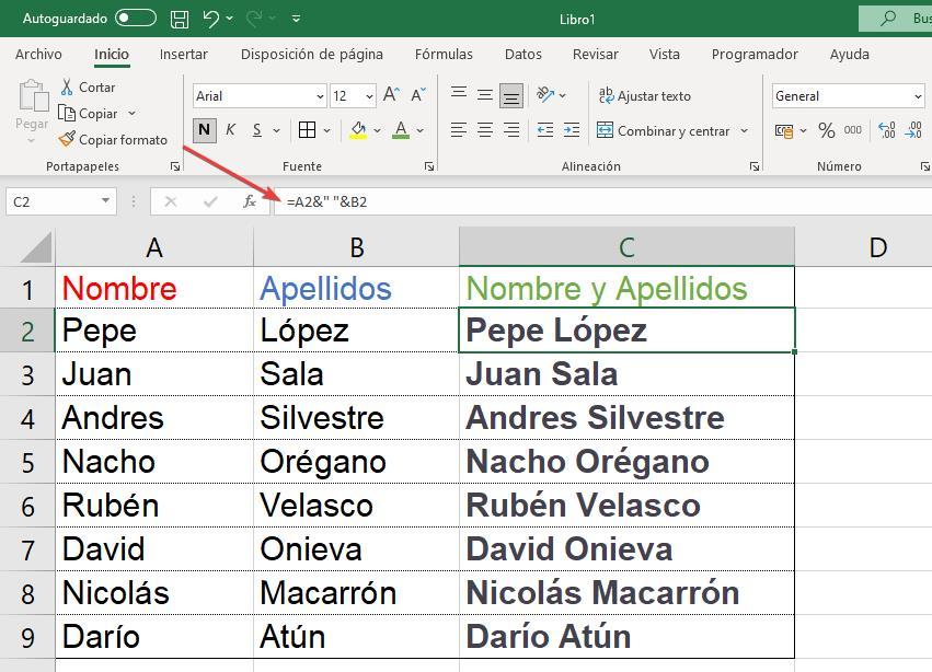 Combine data two columns into one