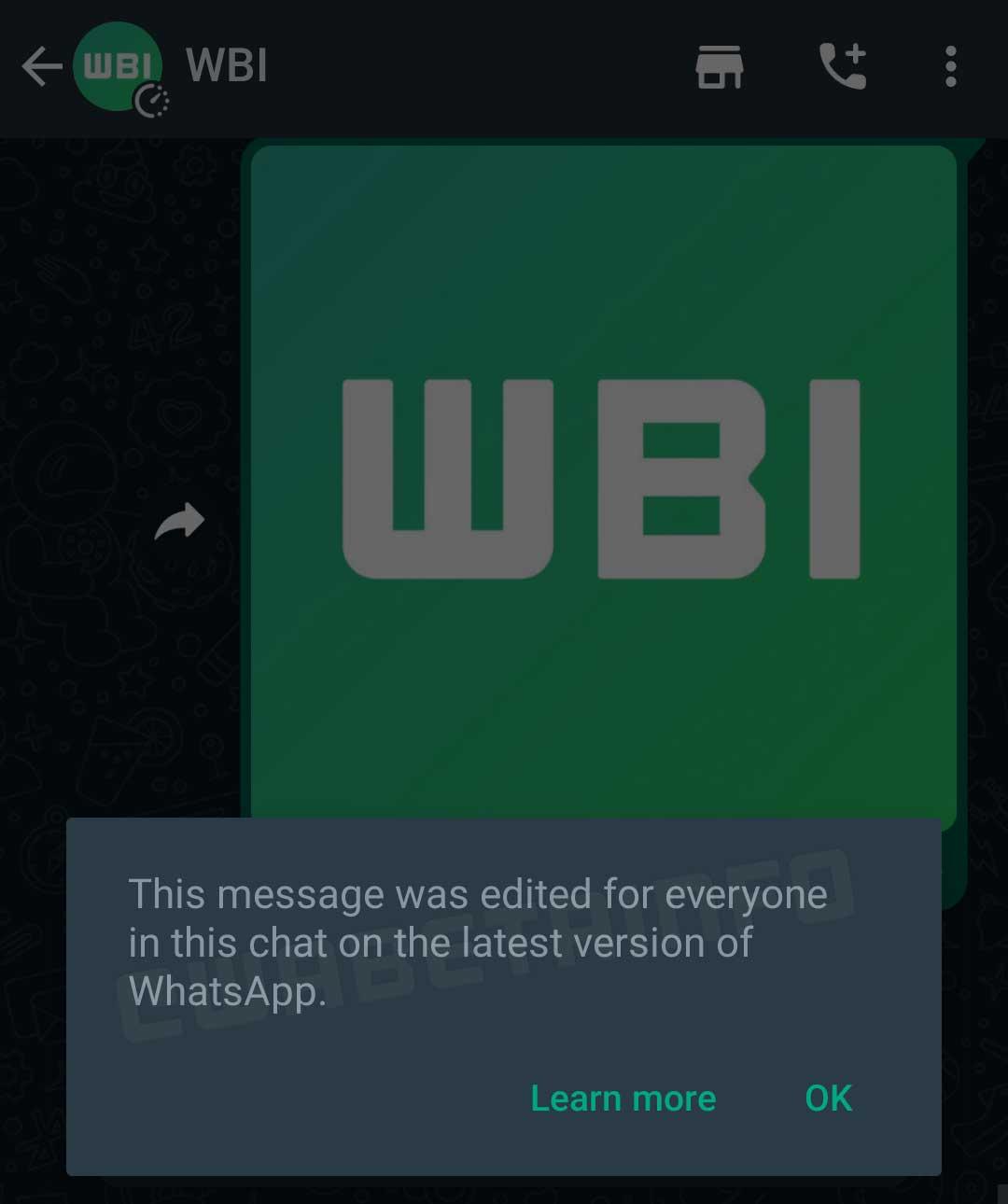 editar whatsapp