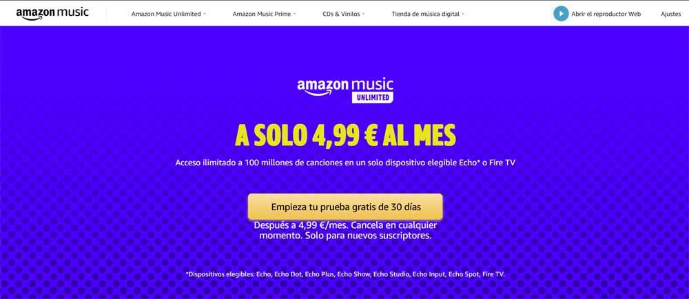 web amazon music