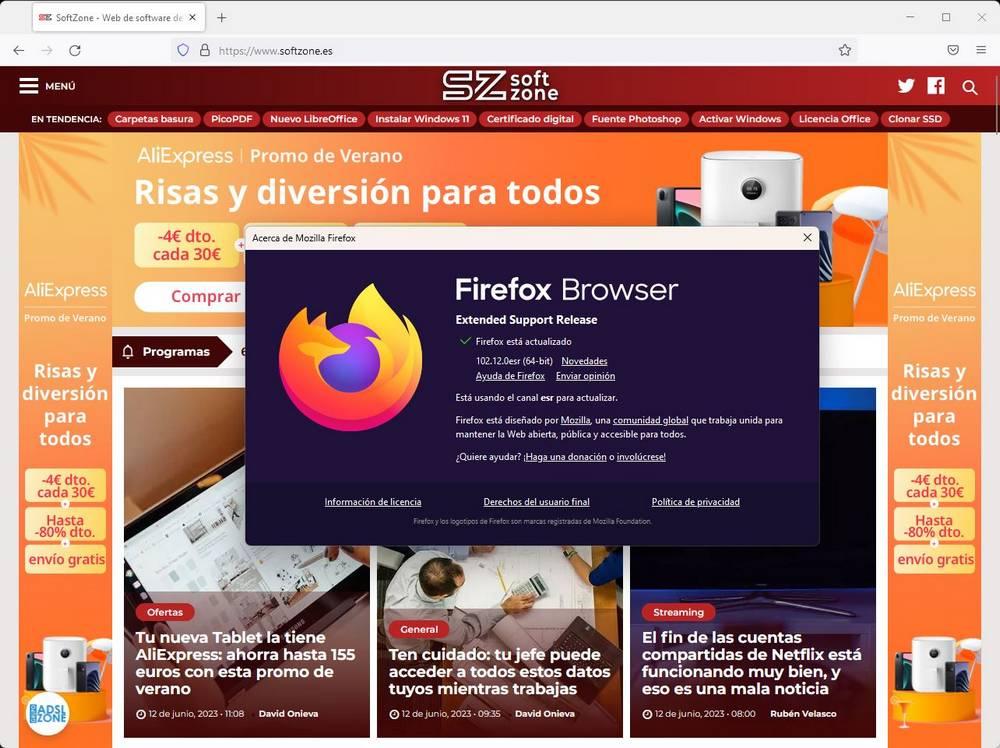 Firefox 102 ESR