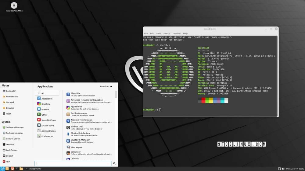 Linux Mint 21.2