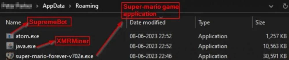 Malware Mario Forever