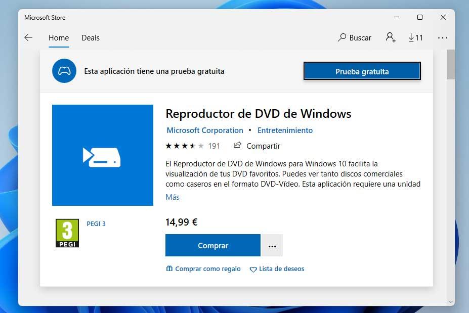 dvd Windows 11