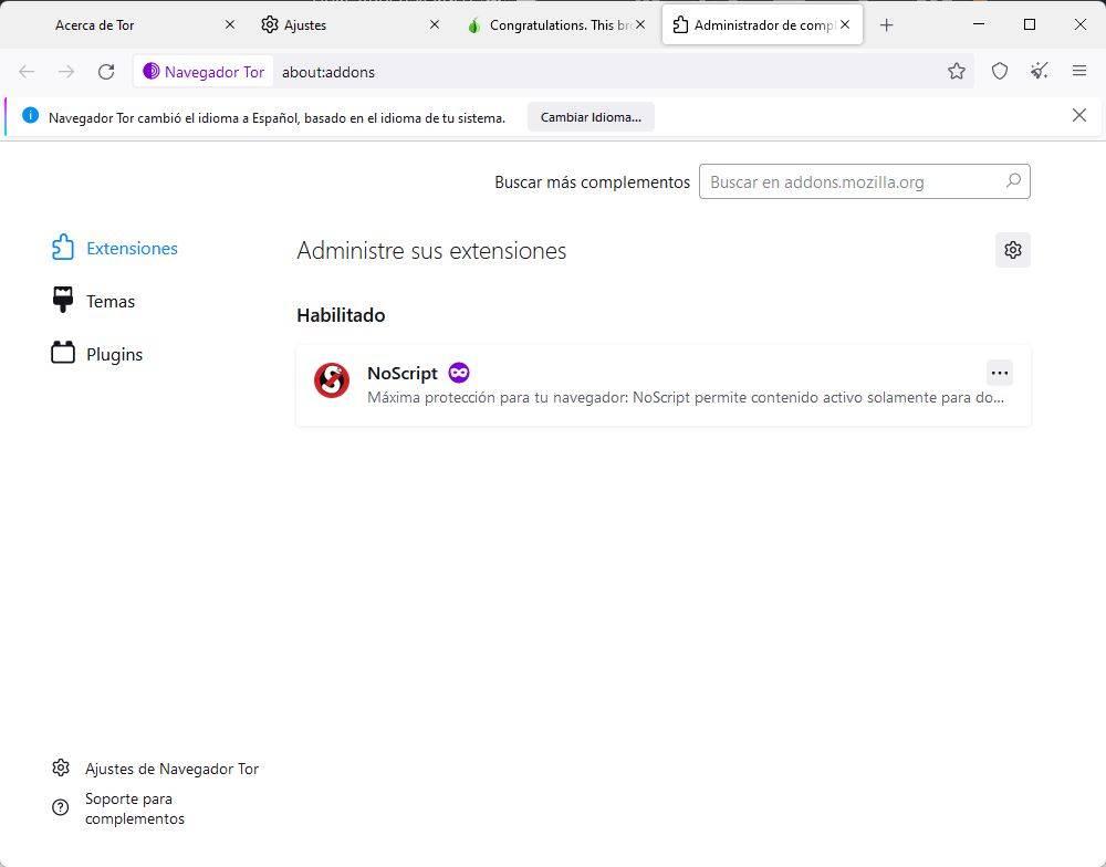 Tor Browser - Conectar a red Tor - 5