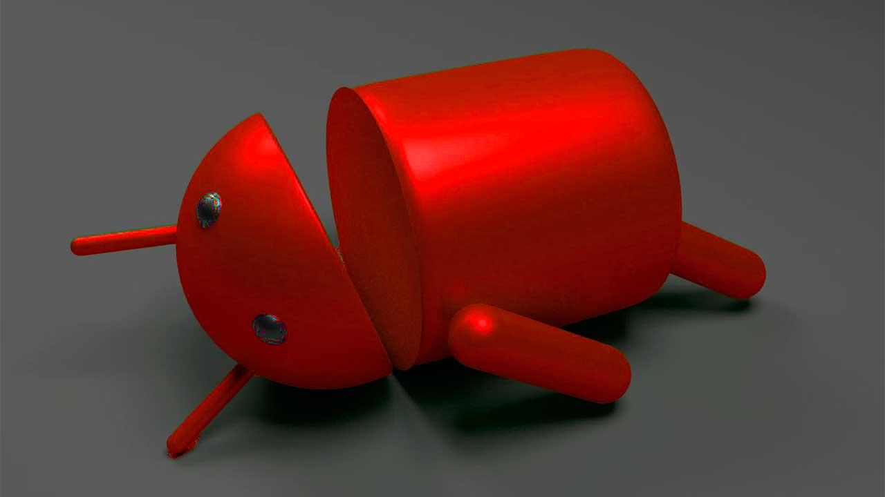 Android Rojo con malware