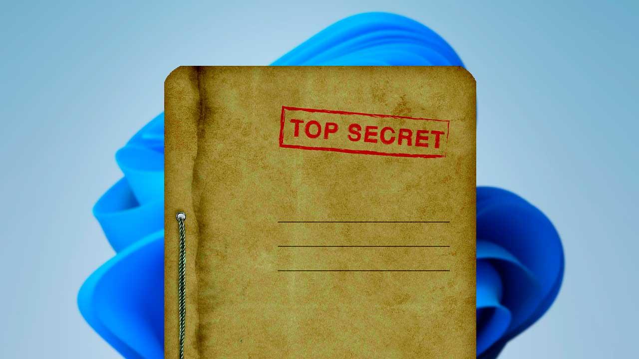 Top Secret Windows 11