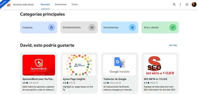 Después de 5 años, al fin Google se decide a rediseñar la Chrome Web Store