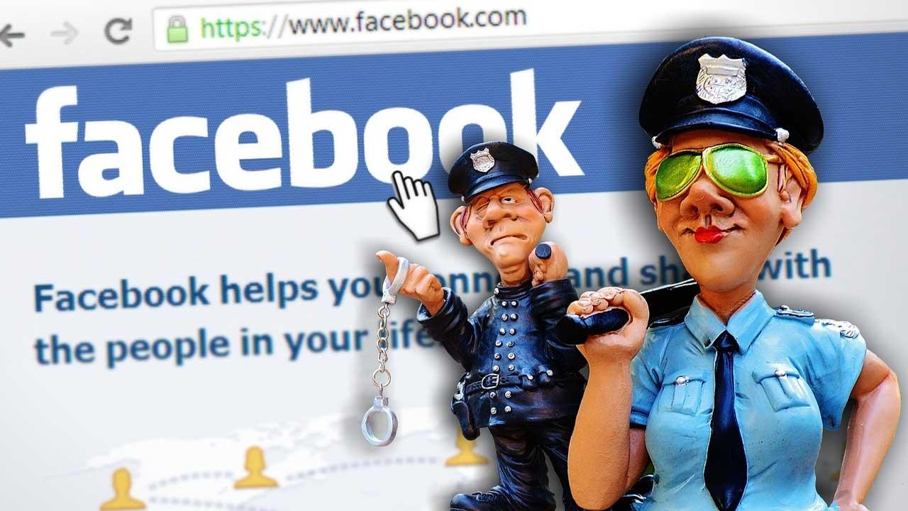Facebook policia