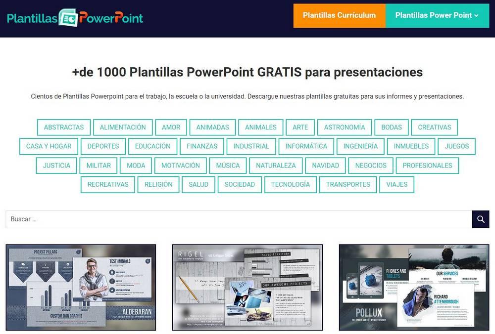 Plantillas PowerPoint Online