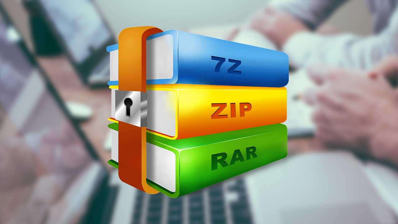 ZIP RAR 7Z - Archivos comprimidos