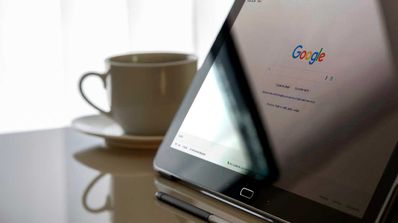 Buscador Google en Tablet