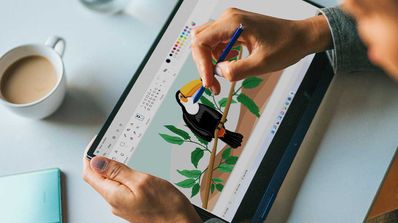 Dibujando en una Tablet Windows 11