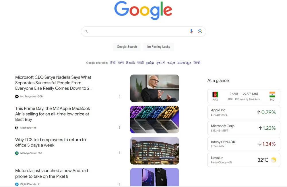Google con Discover