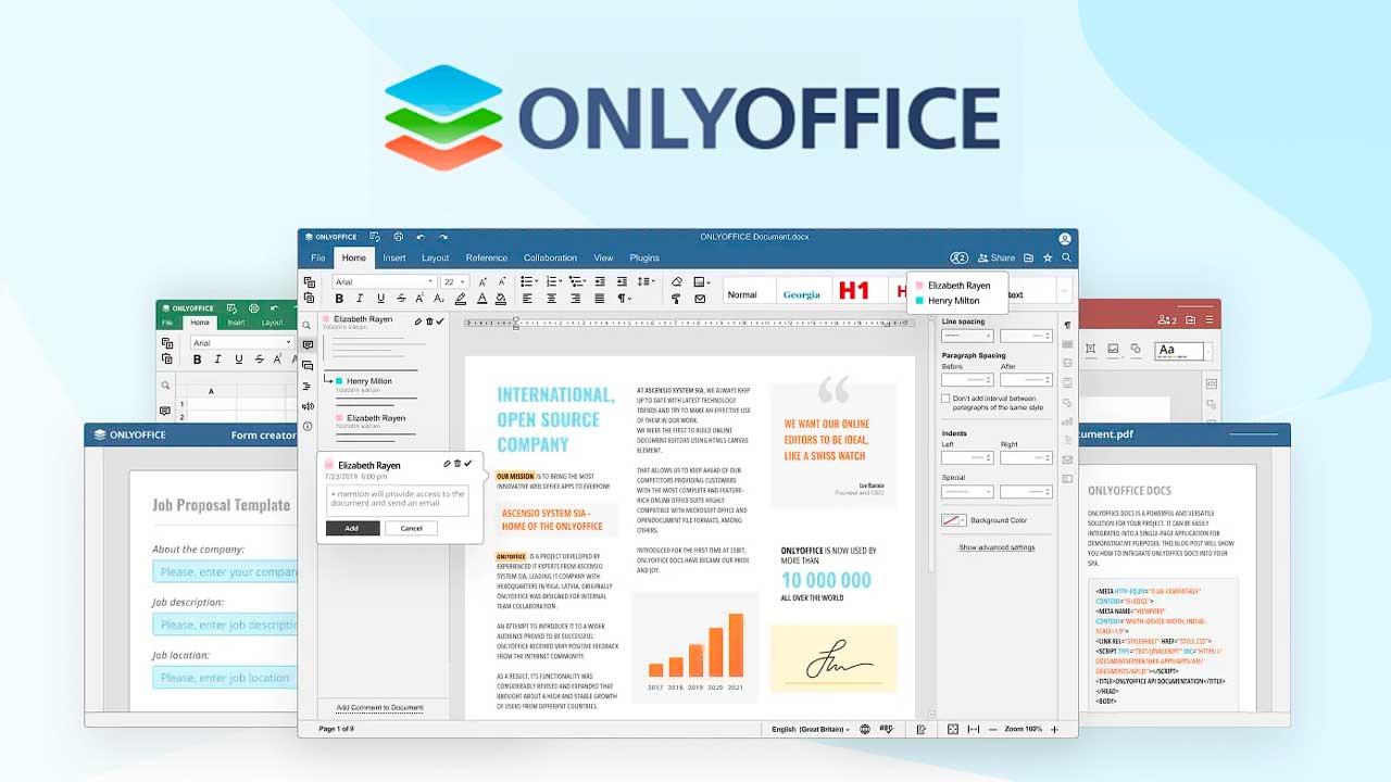 OnlyOffice Editor