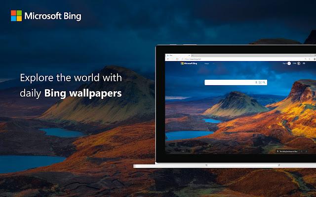Extensión Chrome buscador Bing