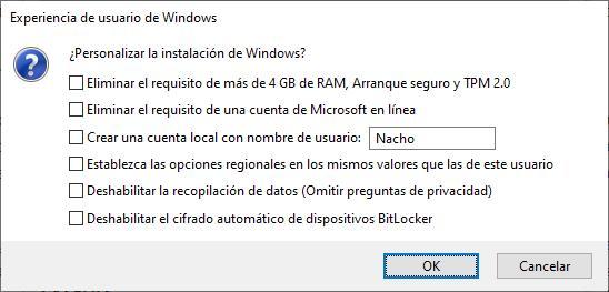 Instalar Windows 11 equipos no compatibles