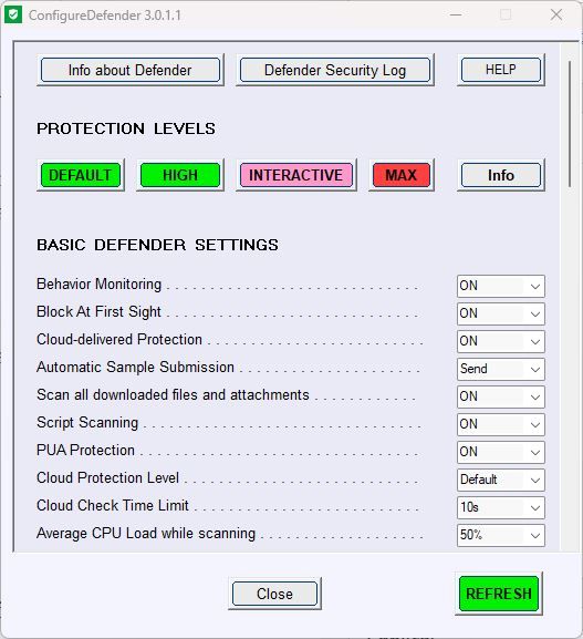ConfigureDefender - 1