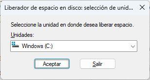 Limpiar Disco Windows 1